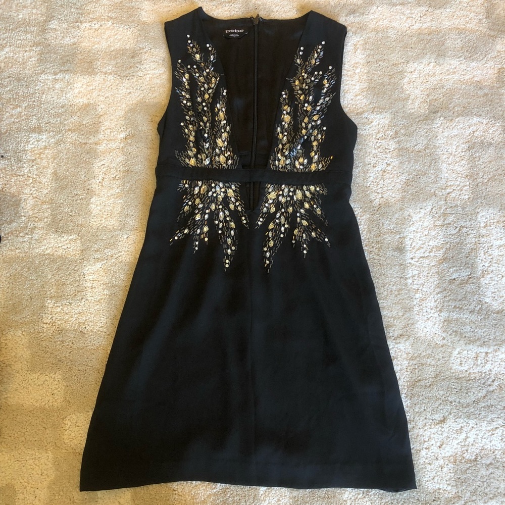 Bebê Black Dress Midi Work Dinner